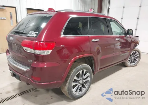 2018 Jeep Grand Cherokee Overland 4X4 z USA, uszkodzony, nr VIN 1C4RJFCG4JC412065